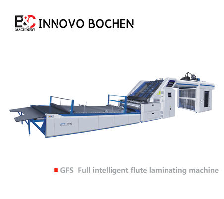 Máquina laminadora automática de flauta de alta velocidade 200 m/minuto