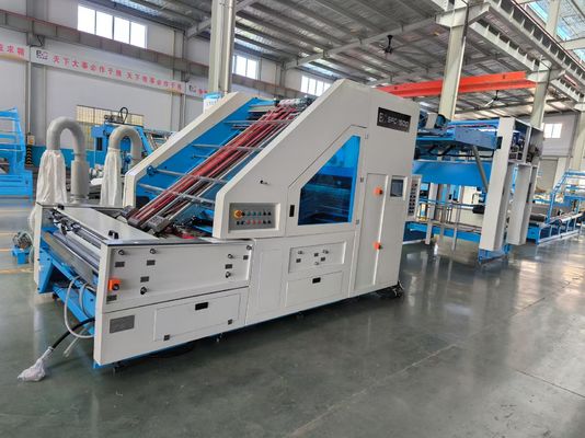 Máquina de laminação de folhas de alta precisão para papel ondulado com controle e correcção automáticos por servo
