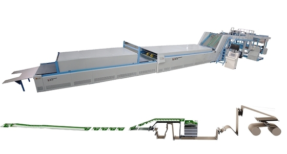 GSL Lito-laminador de bobina para folha para cartão 150 m/min