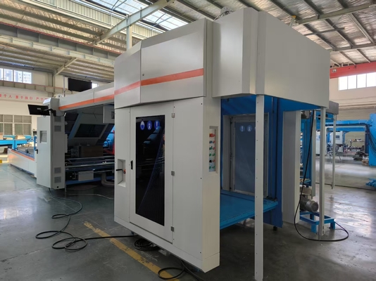 Máquina laminadora de flauta de alta velocidade de aço inoxidável grande anilox rolante GFS1500 para laminação corrugada