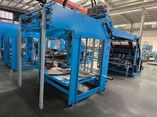 Máquina laminadora automática de flauta otimizada para fornecer laminagem de cartão ondulado de alta velocidade e litho laminagem